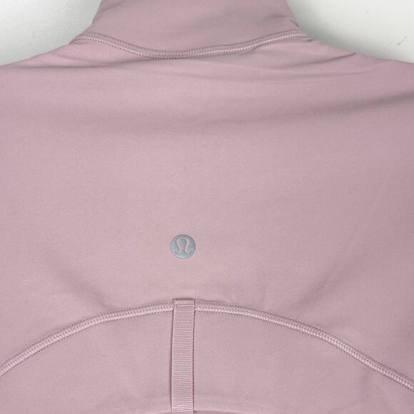 LULULEMON DEFINE CROPPED JACKET  NULU PINK HAZE SIZE 4 RARE - Picture 12 of 14